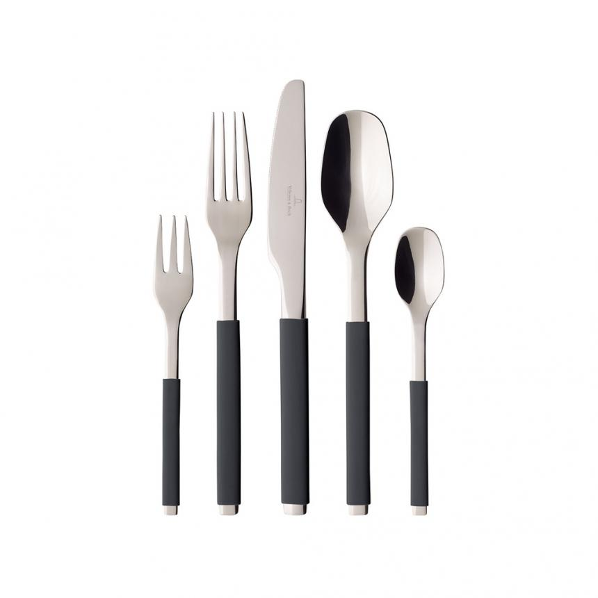 S+ Cosy Grey Cutlery set 30pcs