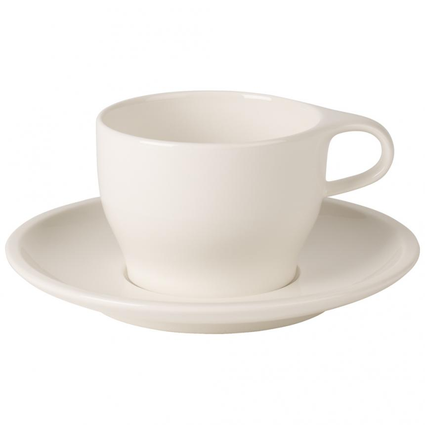 Coffee Passion White coffee cup & saucer 2pcs