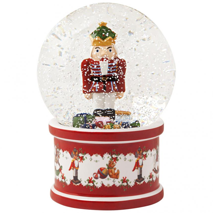 Snow globe lg, Nutcracker