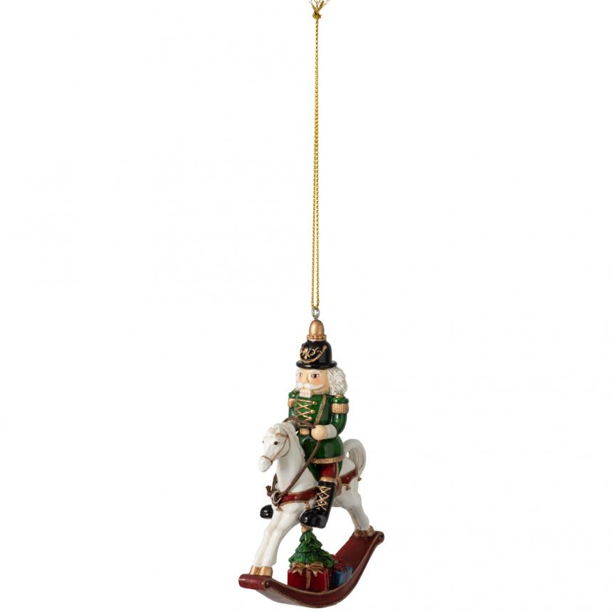 Winter Collage Accessoires Hanger Nutcracker with Horse