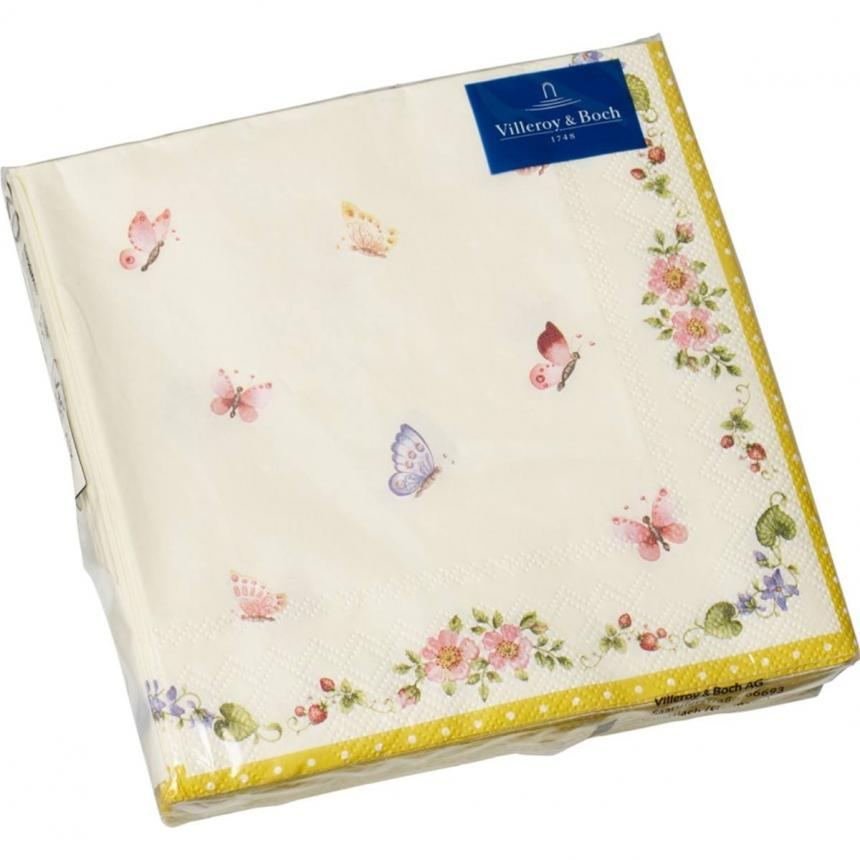 Easter Accessoires Lunch Napkin Butterflies