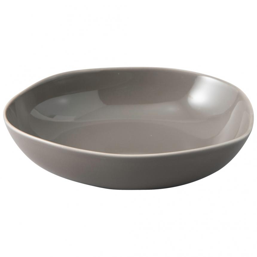 Organic Taupe Deep plate