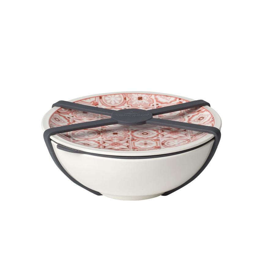 To Go Rosé lunch barrel bowl with lid M 0.35l