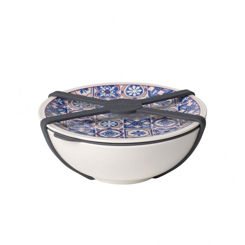 To Go Indigo Dish M