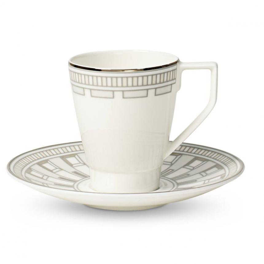 La Classica Contura mocha cup and saucer