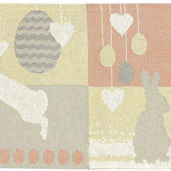 Happy Easter futó rózsaszín 20x96cm