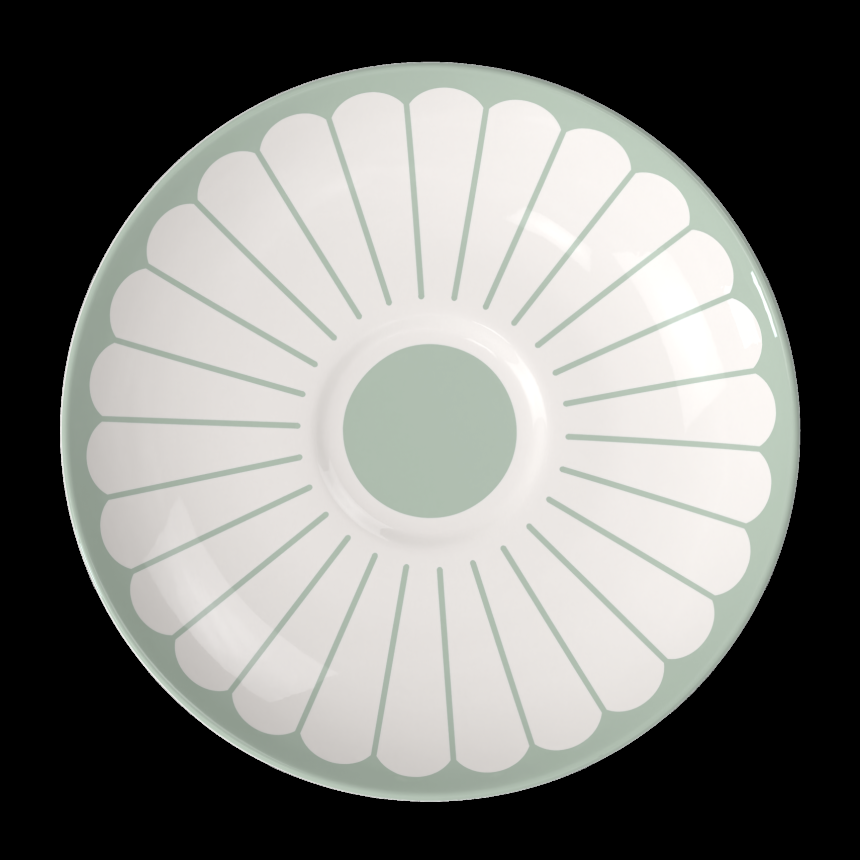 Fleur Vert kávés csésze alj 14cm