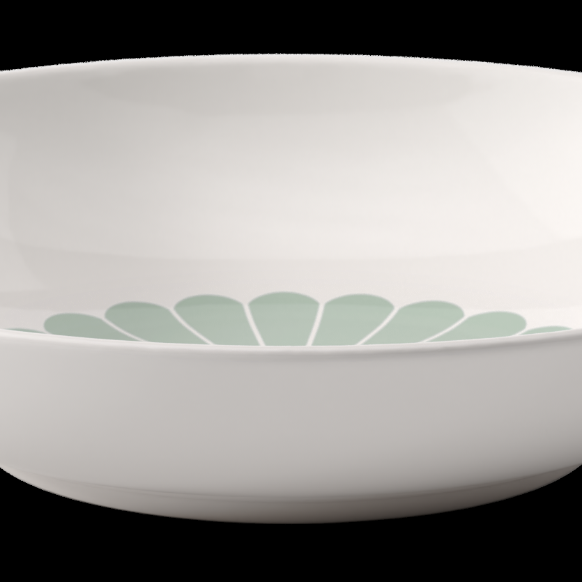 Fleur Vert tésztás tányér 24cm