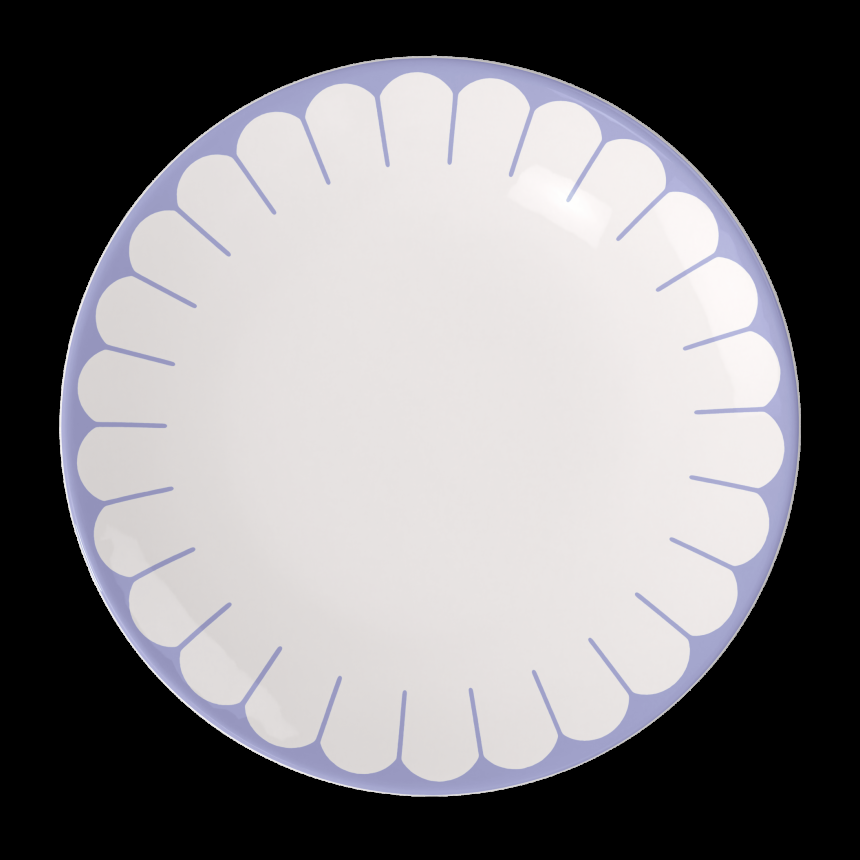 Fleur Bleu lapos tányér 26cm