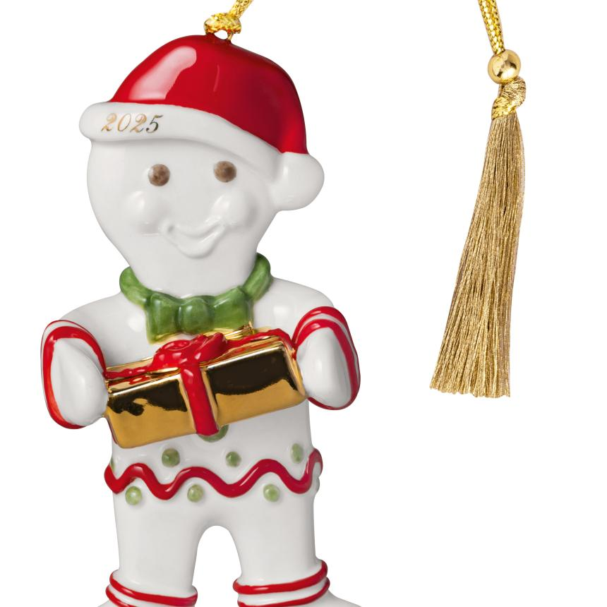 Christmas Classics fenyődísz mézeskalács ember 2025
